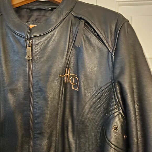 Harley-Davidson Leather Women's Riding Jacket 1W - Picture 2 of 7